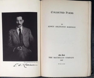 Collected Poems of Edwin A. Robinson - Picture 1 of 1