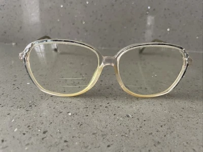 Marcos de gafas Marchon Blue Ribbon SOLO 53 14 130 gris mármol borde completo de colección Foto 1 de 4