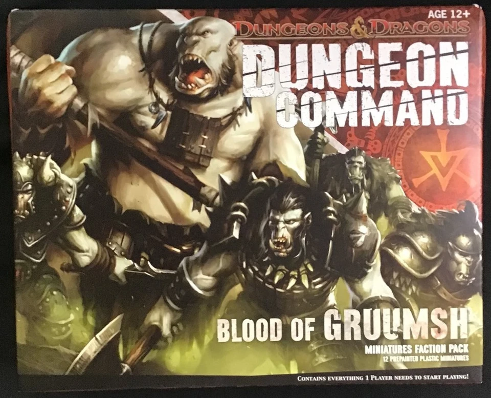 D&D ~ Dungeon Command ~ Blood of Gruumsh ~ Miniatures Faction Pack ~ OEJ - Image 1 of 1