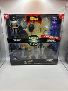 NEW MATTEL BATMAN EXP MULTI-PACK EXCL PENGUIN CATWOMAN ACTION FIGURE SET DC!  - Picture 1 of 6