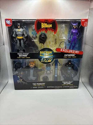 NEW MATTEL BATMAN EXP MULTI-PACK EXCL PENGUIN CATWOMAN ACTION FIGURE SET DC!  - Image 1 of 4