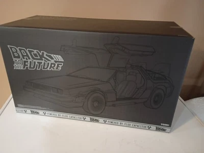 Réplica de película Tomy Regreso al futuro escala 1/10 DeLorean Time Machine - rara Foto 1 de 4