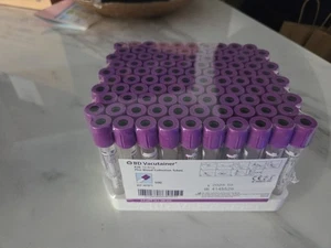 6ml Edta Tubes Vacutainer blood Collection tubes - Picture 1 of 1
