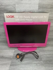 LOGIK Pink TV/DVD  18.5" LED Freeview HD TV Model L19DVDP10U No Remote Boxed - Picture 1 of 22