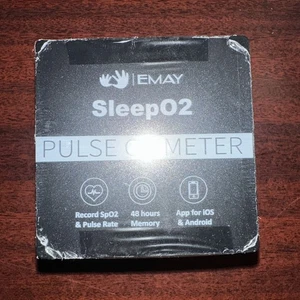 Pulsossimetro da Polso EMAY SleepO2 | Monitor Ossigeno Sonno Bluetooth Nuovo Sigillato - Foto 1 di 3