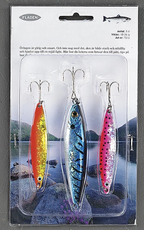 FLADEN Blinker-Set Insjö/Kust 3er Pack Meerforellenblinker 18g - 26g - Bild 1 von 1