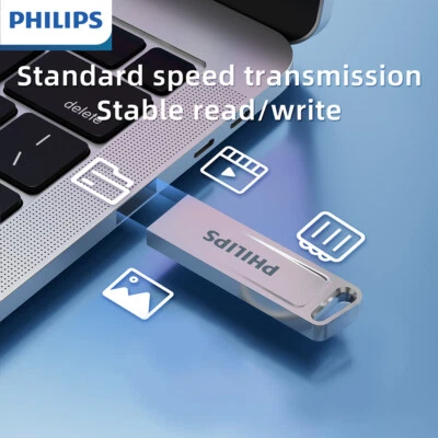 Philips flash drive high-capacity computer cell phone dual-use USB flash drive - Image 1 of 4