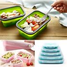 Storage Collapsible Bowl Picnic Boxes Folding Lunchbox Silicone Food Container