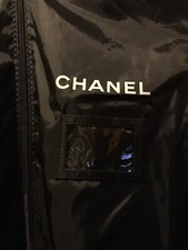 2 Chanel Canvas Garment Bags Long And Extra Long