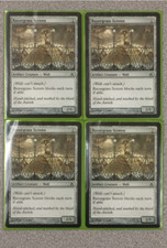 MTG - RAZORGRASS SCREEN - 4XPLAYSET - FIFTH DAWN - COMMON - ARTIFACT - NM