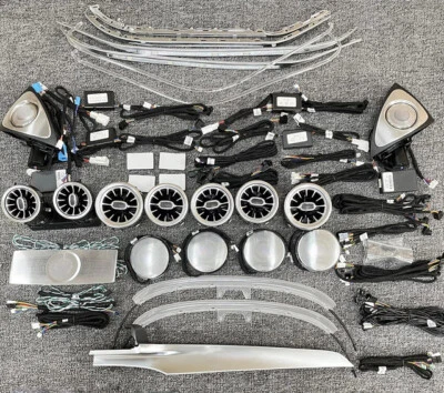 Interior Trim Set For Mercedes Benz W205 C-Class Atmosphere Ambient Light 2015+ - Image 1 of 4