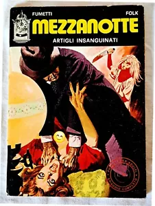 Fumetto erotico MEZZANOTTE (FUMETTI FOLK) Prima Serie (1974) Anno I n. 1 - Foto 1 di 4