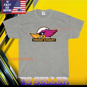 NEW SHIRT THRUSH EXHAUST LOGO T-SHIRT UNISEX FUNNY AMERICAN USA SIZE S-5XL - Picture 1 of 7