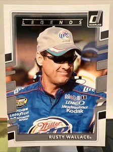 Rusty Wallace #154 Donruss Racing 2018 “Legends” NASCAR - Picture 1 of 2