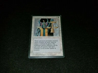MTG 1x Revised white rare Italian FBB Balance - see description - Image 1 of 4