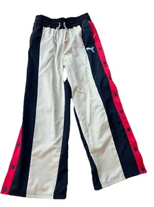 Puma June Ambrose Breakaway Basketballhose Damen Lrg hellbraun/schwarz rot Druckknopf - Bild 1 von 14