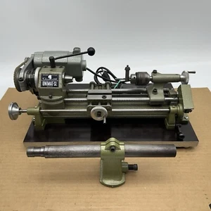 VINTAGE UNIMAT-SL Model DB-200 AUSTRIA MINI LATHE Black Badge Nice Working Shape - Picture 1 of 24