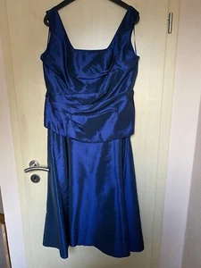 Abendkleid, Abiballkleid, Ballkleid Gr. 44, Zweiteilig blau - Bild 1 von 6
