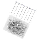 100Pcs Flower Bouquet Accessories Pearl & Crystal Pins for Sewing & Crafts
