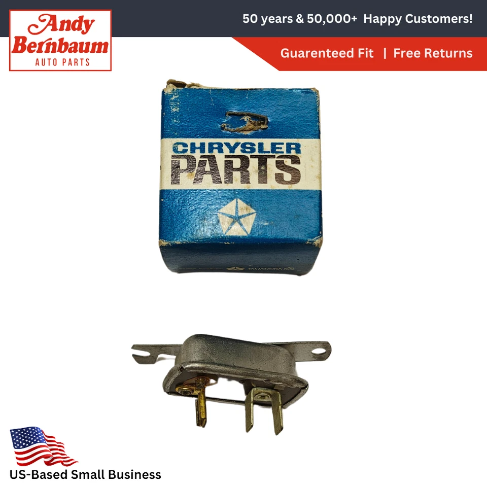 Plymouth Belvedere Savoy Fury 1961 tablero regulador de voltaje de temperatura de combustible 2256280 nuevo en stock Foto 1 de 4