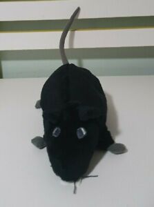 IKEA RAT PLUSH TOY STUFFED ANIMAL BLACK RAT 36CM LONG INC TAIL