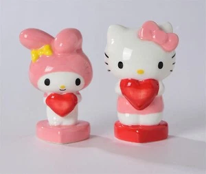 Hello Kitty und meine Melodie Valentinstag Herz Salz und Pfeffer, 2er Set, Ho... - Bild 1 von 1