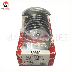 HEAD CAM BEARING SET TOYOTA 16R 18R FOR CELICA CORONA HILUX 1.8 & 2.0 LTR 76-83 - Picture 1 of 3