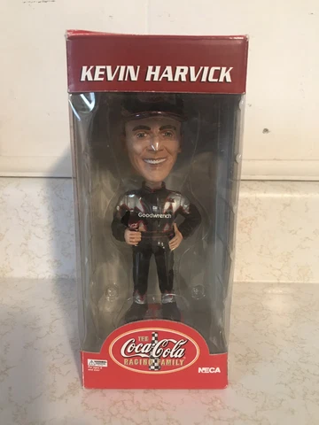 NASCAR Coca Cola Racing Family 4" Bobblehead Kevin Harvick Goodwrench Cover