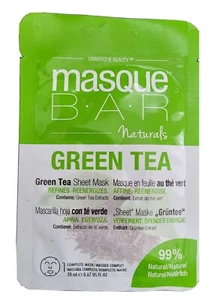 1 Mascarilla Barra 99% Naturals Hoja de Té Verde Mascarilla Refina Reenergiza 0.67 OZ - Imagen 1 de 4