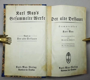KARL MAY: DER ALTE DESSAUER, Gesammelte Werke 42, 36.-40. Tsd. 1926 - Bild 1 von 8