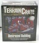 Terrain Crate Mgtc196 Destroyed Building (Battlezones) Red Brick Scenery Ruins