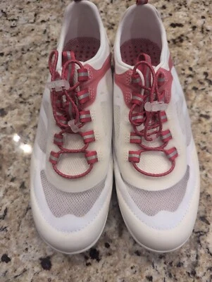 Zapatos de agua Lands End para mujer blanco rosa talla 9,5 Foto 1 de 4
