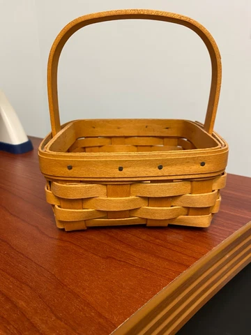 2001 Longaberger Tarragon Booking Basket Cover