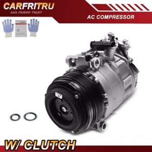 AC Compressor w/ Clutch for Mercedes-Benz C400 E400 E43 AMG E450 GL450 GLC43 AMG - Picture 1 of 15