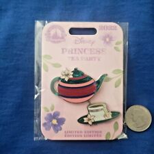 2022 Disney Princess Tea Party Mulan Chinese Teacup LE 4000 Disneyland 2 Pin Set