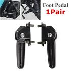1Pair Universal Motorcycle Pit Bike Folding Foot Pegs Rear Set Pedals With Parts