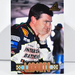 Tarjeta coleccionable vintage 1997 Bobby Labonte NASCAR Racing Stats Pinnacle #18 - Imagen 1 de 2