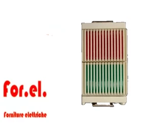 VIMAR IDEA 16432.RV.B - Doppia spia con 2 unità di segnalazione rosso e verde - Imagen 1 de 1