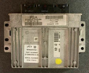 Calculateur moteur décodé PEUGEOT 1007 1.4 S2000PM2 9649433980 9658738480 - Foto 1 di 1