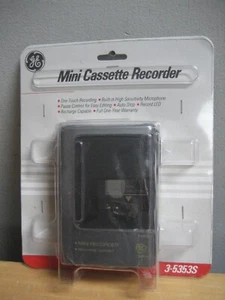 Mini grabadora de casete estéreo GE 3-5353S *Nueva* *Sellada* - Imagen 1 de 10