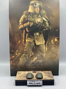 Figura de acción Han Solo Mudtrooper Hot Toys - MMS493 solo armadura de hombro - Imagen 1 de 4