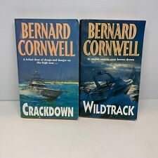 2x Bernard Cornwell Thriller Paperback Books Bundle Lot Crime, Suspense, Mystery