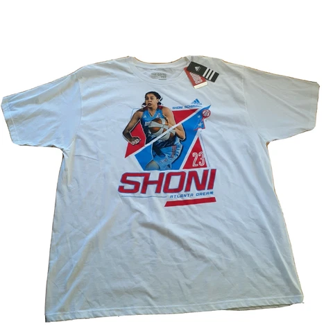 Shoni Atlanta Dream WNBA Addidas Tshirt The Go To Tee T Shirt Men's Size 2x BNWT Cover