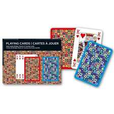 Shells Large Type Bridge Gift Set - 2 Playing Card Decks & 2 Score Pads