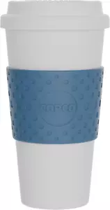 16 oz Travel Mug - Insulated Reusable Coffee Tumbler with Double-Walled Plastic, - Picture 1 of 12