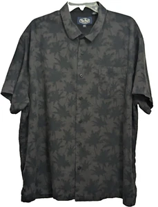 Camisa clásica hawaiana clásica abotonada XXL Nat Nast para hombre mezcla de algodón seda - Imagen 1 de 8
