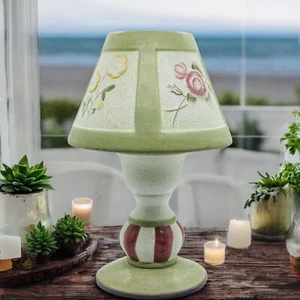 Yankee Candle Large Candle Notive Holder Floral Design item# 1020258 2pc. - Picture 1 of 11