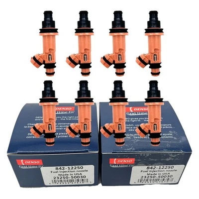 8X Inyector de combustible DENSO 23250-50030 para Lexus GS400 GS430 LS400 LS430 SC400 SC430 Foto 1 de 4