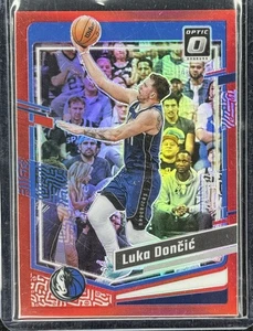 Luka Doncic 2023-24 Donruss Optic /99 Red Prizm #67 Mavericks - Picture 1 of 2