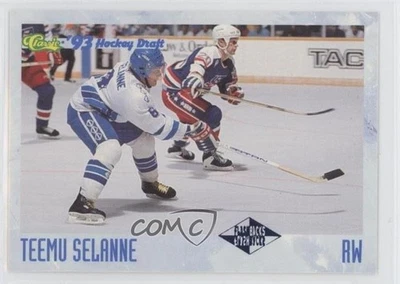 1993-94 Classic Draft Teemu Selanne #124 HOF - Image 1 of 2